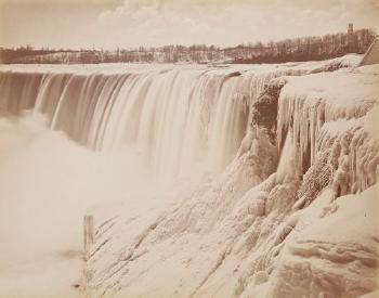 Chutes du Niagara gelées by 
																	George Barker