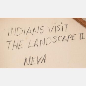 Indians visit the landscape II by 
																			Ken Nevadomi