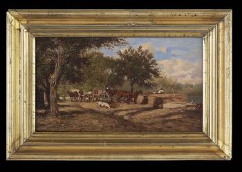 Sawmill Near Madisonville by 
																			Richard Clague