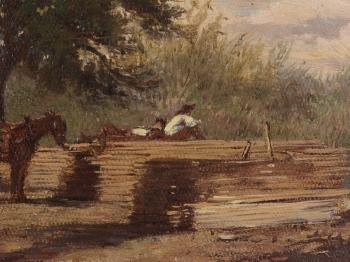 Sawmill Near Madisonville by 
																			Richard Clague