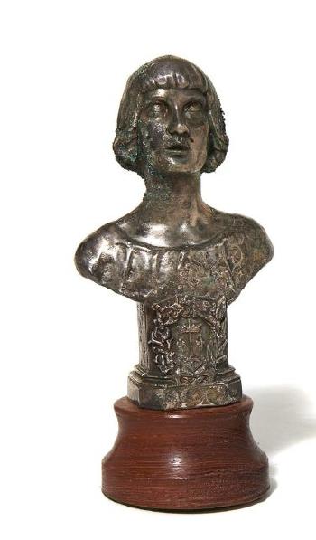 Buste de Jeanne d'Arc - Dieu le Veut by 
																			Maxime Real del Sarte