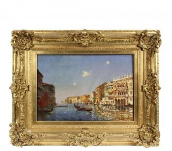 Grand Canal, Venice by 
																			Albert Ferdinand Duprat