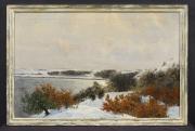 Winterlich verschneite Seenlandschaft by 
																			Peder Vilhelm Jensen-Klint