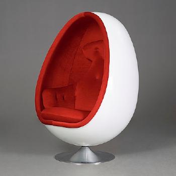 An 'Ovalia' Easy Chair by 
																			Henrik Thor-Larsen