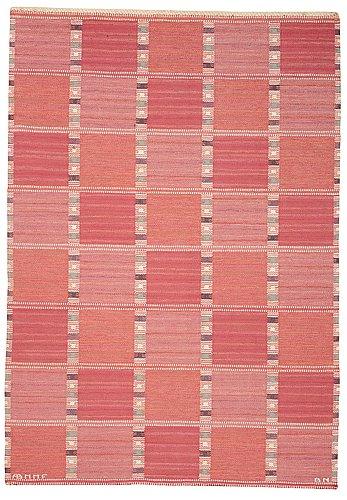 A Carpet, 'Falurutan, Röd' by 
																			Barbro Nilsson