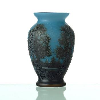 An Art Nouveau Vase by 
																			Axel Enoch Boman