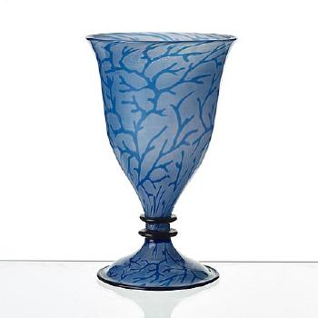 A 'Graal' Vase by 
																			Edward Hald