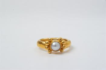 A Ring In Antique Revival Style by 
																	Gurhan Orhan