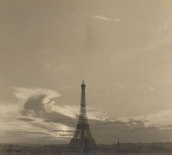 La Tour Eiffel, Paris by 
																	Pierre Jahan