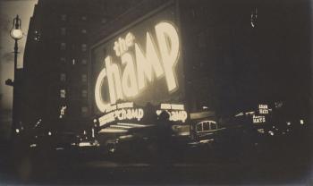 The Champ, Astor Theatre, Times Square, New York, November by 
																	Fred Zinnemann
