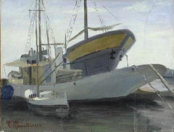 Barche by 
																	Umberto Maestrucci