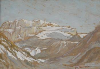 Montagne innevate by 
																	Giovanni Iacovino