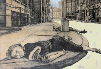 Per strada rapite da un sonno improvviso by 
																	Luca Zampetti