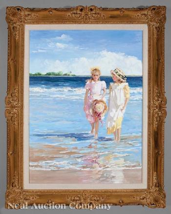 Summer by the Sea by 
																			Sally Swatland