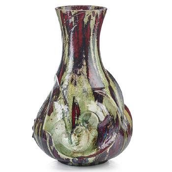 Symbolist Vase by 
																			Alphonse Voisin-Delacroix