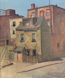 Two City Views: Ruggles Street, Boston,'41 and Boston '45 by 
																	Mario Rendina