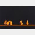 Seven Pears on a Sideboard by 
																			Malcolm Rains