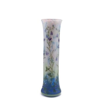 Tall 'Campanules' Intercalaire vase by 
																			Henri Berge