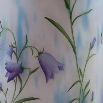 Tall 'Campanules' Intercalaire vase by 
																			Henri Berge