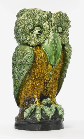 Owl Umbrella Stand by 
																	Ernst Wahliss