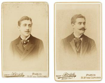 Marcel Proust et Robert Proust by 
																	Paul Boyer