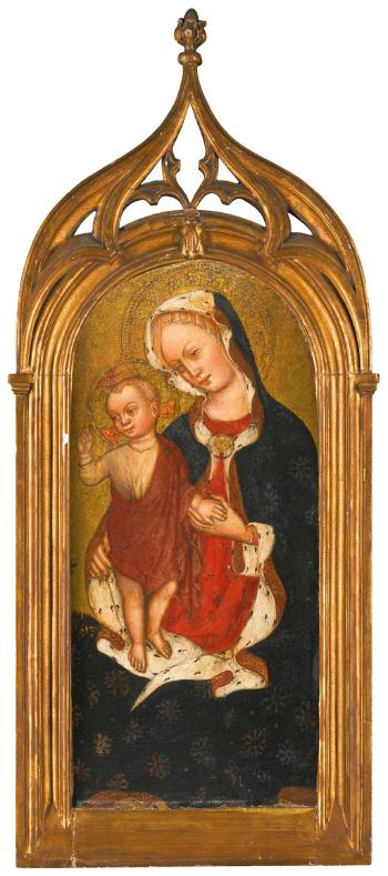 The Madonna and Child by 
																	 Zanino di Pietro