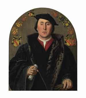 Portrait of Joost Aemszoon van der Burch by 
																	Jan Cornelisz Vermeyen