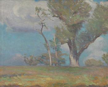 Windy oaks by 
																			Joseph Sacks