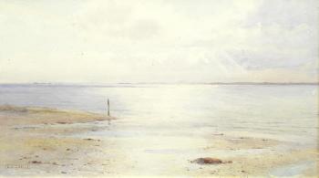 The Lonely Shore, Isle of Wight by 
																	Alma Burlton Cull