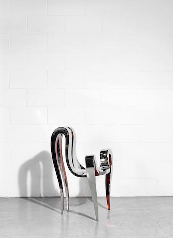 Poulpe Talon Aiguille, Red Edition Chair, 2012 by 
																			Guillaume Piechaud