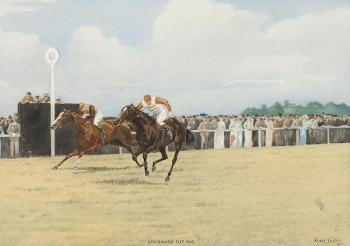 Goodwood Cup 1909; Goodwood Cup 1910 by 
																			Isaac Cullin