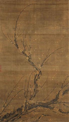 Branch of Blossoming Plum by 
																	 Yang Buzhi