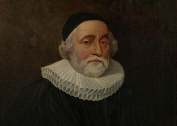 Portrait of James Ussher, Archbishop of Armagh by 
																			Edward Burrill