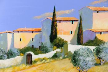 Village en Provence by 
																			Serge Renaudier