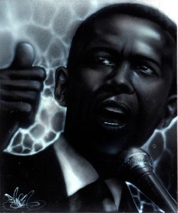 Obama by 
																	 Banga