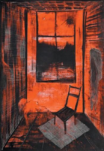La chambre rouge by 
																	Cristine Guinamand