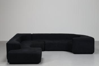 Corner sofa 'LARA' by 
																			Roberto Pamio