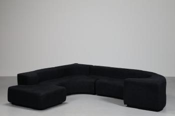 Corner sofa 'LARA' by 
																			Roberto Pamio
