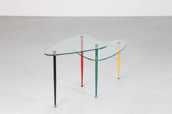 Harlequin coffee table by 
																			Edoardo Paoli