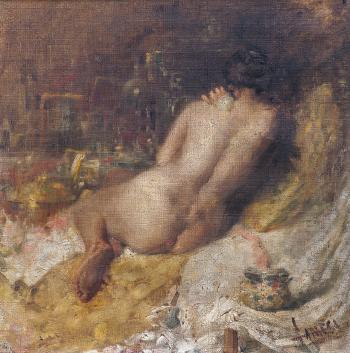 Desnudo by 
																	Temistocle A Lamesi
