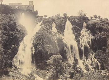 Views of Tivoli waterfalls by 
																	Tommaso Cuccioni