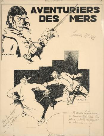 Aventuriers des mers by 
																	Edmond-François Calvo