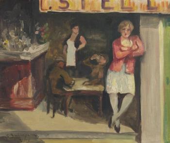 Bar by 
																	Gustave Balenghien