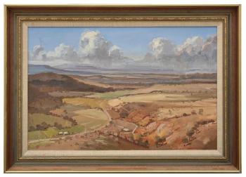 Autumn afternoon, Bacchus Marsh by 
																	Walter Magilton