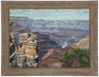 Interior of the Grand Canyon by 
																			Raymond Dushane