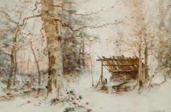 Winter Landscape by 
																			Dubois Fenelon Hasbrouck