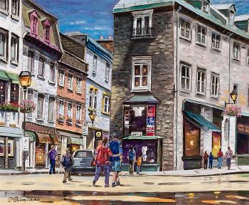 Scene du Vieux Quebec by 
																			Patrice Primiano