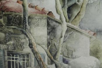House in trees by 
																			Orna Eizenberg