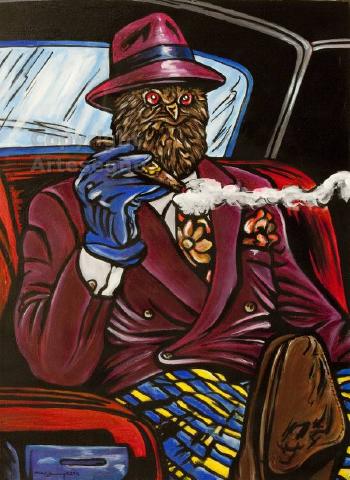 Il boss nella limousine by 
																	Max Hamlet Sauvage