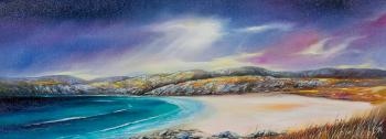 Achmelvich's shallows in the dusk by 
																			Douglas Roulston